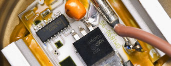 Electronic controller of the boiling unit